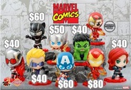 全新🔥Hot Toys Marvel Comics Cosbi 盲盒；Hottoys Marvel Comics Cosbi Bobble-Head Collection Figure;⚡Thor 雷