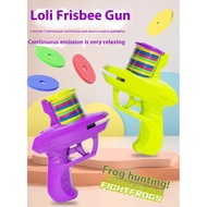 Children Soft Bullet Gun Toy Carrot Gun Frisbee UFO Burst Catapult Pistol Carrot Knife Boys Girls Ed