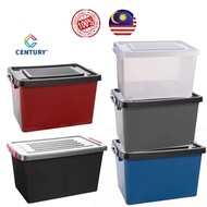 [WHOLESALE] Century Storage Box With Wheel 50L 3PCS 6PCS Box Roller 50Liter Kotak Penyimpanan Roda 7
