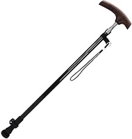 Walkers for seniors Crutches Elderly Crutch Carbon 220G Ultralight Chicken Wing Wood Adjustable Telescopic Cane Solid Wood Non- Slip Old Man Walking Stick/Withstand Weig Comfortable anniversary