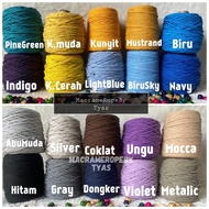 Macrame Rope Color 1kg, macrame Yarn part 2