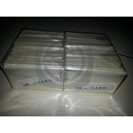OPP Card Plastic (for credit cards, ID cards, SIM cards, etc.) Plastic ID CARD KTP ATM SIM