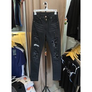 UPRISE WAIME DENIMUP 1C 2C 3C CAT SPOT SKINNY JEANS DENIM SELUAR JEANS LELAKI