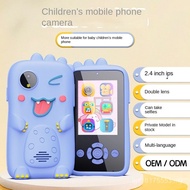 Video Multifunctional Children's Mobile Phone Camera Photo Mini Camera Cross-Border Big Head Sticker