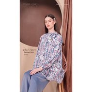 Flora Stripes Gathers Shirt Needle Thread