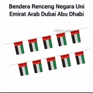Flag Renceng Country Uni Emirates Arabic Dubai Abu Dhabi