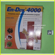 ∇ ◭ ♠ ENDEX 4000&8000 ANTI TICK,FLEA,HEART WORM AND MANGE