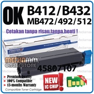 OKI Drum Kit B412 B432 MB472 MB492 B512 MB562 B412dn B432dn B512dn MB492dn MB472w MB472dnw MB562dnw 
