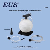 [EUS] Pneumatic Oil Extraction & Brake Bleeder Kit | 6 Litre | Oil Suction | Brake Bleeder