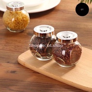 Glass Jar Decorative Jar Airtight Used Spice Jar Kitchen Bottle/ Glass Container/ Glass Jar/ Glass J