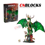 Copy DIY The Guardian Dragon 71847 (1650 pcs) Model Buidling Blocks Kids Toys Gifts