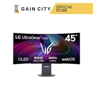 Lg Ultragear Curved Oled 5k2k Gaming Monitor 45gx950a |44.5" Wqhd Ips|5120x2160|240hz|0.03ms|hdmi|dp