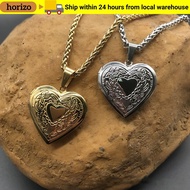HORIZO Necklace Gift Jewelry Chain Lover Heart Shaped