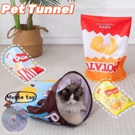Pet Tunnel Toy Pet Toys Dog Cat Toys Rabbit Cat Tunnel Collapsible Practical Funny Toy Indoor Toy