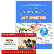 Combo khóa học lập trình ứng dụng di động với App Inventor và sách lập trình với App Inventor