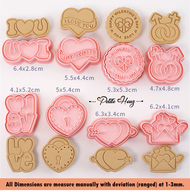 [Petite Houz] Ready Stock 8 Pcs CNY Cookies Cutter Chinese New Year Festive Gift
