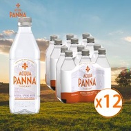 Acqua Panna意大利天然泉水 - 12x500毫升 [原箱] (膠樽)  平行進口 新舊包裝隨機