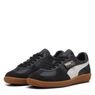 Puma Mens Palermo Leather Mens Shoes (Black-Gray Gum) - Sports Direct
