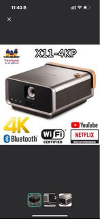 Visonic X11 -4K 投影片🎉送google TV盒子