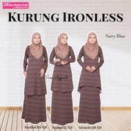 Dhia Ironless • 30.1.2025 • NAVY BLUE 420 • Sedondon Baju Kurung Ironless Fatimah, Raudhah, Umairah