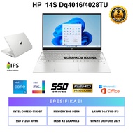 LAPTOP HP 14S-DQ4016 INTEL CORE I5-1155G7 8GB SSD 512GB 14"FHD IPS