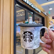 Starbucks graffiti bear mug 473ml