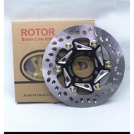 DISC PIRINGAN CAKRAM ROTOR BREMBO MODEL SHURIKEN 220MM BEAT VARIO SCOOPY NOUVO JUPITER MX VEGA MIO