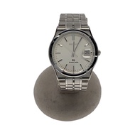 SEIKO Grand Men's Watch Quartz Analog Stainless Steel WHT SLV 8N65-9010 Direct from Japan Secondhand