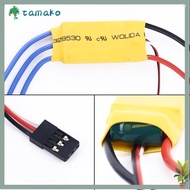 TAMAKO Speed Controller, 30A/40A RC Parts ESC Brushless Motor, Replacement Helicopter Boat Banana He