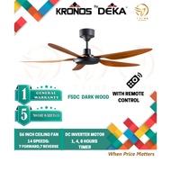 DEKA KRONOS DC INVERTER MOTOR CEILING FAN F5DC (56 INCH) 14-SPEED 5 BLADES CEILING FAN 风扇 KIPAS SILI