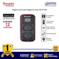 Kingma LCD Dual Charger for sony NP-FZ100 BATTERY (BM058-FZ100)