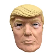 NEW High Quality Realistic Donald Trump Mask Latex Imitative Head Cover Fashion Costume Props Hallow