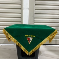 Lancar Jaya Advertising Exclusive Velvet Custom Tray Base 75 x 75 Cm | Custom Tray Tablecloth | Cere