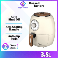 3.8L RUSSELL TAYLOR Retro Air Fryer | Large Capacity | AF23 Cream