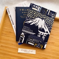 護照套 Passport Holder 護照夾 護照收納 東京古街款