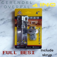 GERENDEL OVERPALL STAINLESS STEEL 4INC TEBAL J5004B