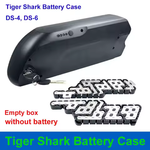 Tiger Shark Battery Case DS-4 DS-6 Empty Box 10S4P 13S5P Nickel Strip 10S 13S 30A BMS DS4 DS6 For DI