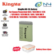 KingMa Camera Battery NB-13L and LCD Dual Charger Set Canon Powershot G5X / G5X MKII / G7X / G7X MKI