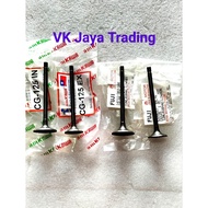 Limited Stock Honda CG125 Intake + Exhaust Engine Valve Good Quality 1set(2pcs)