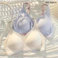 Ready Stock MY MINA Thin Straps Latex Bra Set 乳胶内衣套装 M10