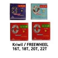 FREEWHEEL / Gir Belakang Sepeda 16T 18T 20T 22T - Kriwil sepeda - Gir Belakang Sepeda - Gir sepeda -
