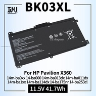 BK03XL 916811 -855 916812 -855 Battery for HP Pavilion X360 Convertible 14m-ba0xx 14-ba000 14m-ba013