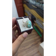 CINCIN FIRUS NISYABUR IRAN SILVER RING TURQUOISE STONE ORIGINAL PERSIAN DESIGN