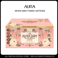Aura Dryer Sheets fresh Expert Fabric Softener, 200 Sheets