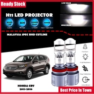 HONDA CRV 2011-2016 LED Headlight Lampu LED Kereta Car LED Mini Projector H11 LED Headlight Projecto