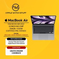 Macbook Air M2 Chip 2022 13 inch 256GB/512GB CPO (Certified Pre Owned)