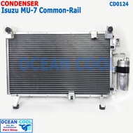 แผงแอร์ อีซูซุ มิวเซเว่น คอมมอนเรล มีไดเออร์มาเเล้ว CD0124 Condenser For isuzu Mu-7 commonrial คอยล์