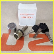 ♠ ♙ ☾ Spare Tire Lock with 3 Keys For Isuzu Crosswind XUV/XUVi or Isuzu Sportivo / Sportivo X