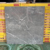 Granit lantai 60x60 Mulia light grey dus polos  - Glazed Polished