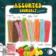 [100% Import Turki] Halal Vegan Sourbelt Bebeto Jellopy Mix Masam Manis Assorted Candy Gummy Sealed 